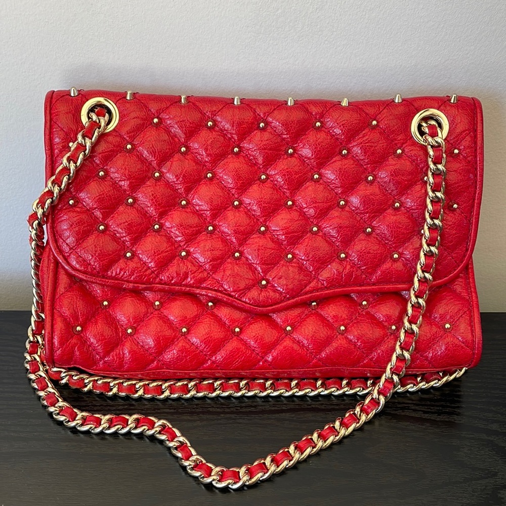Rebecca Minkoff red crossbody bag